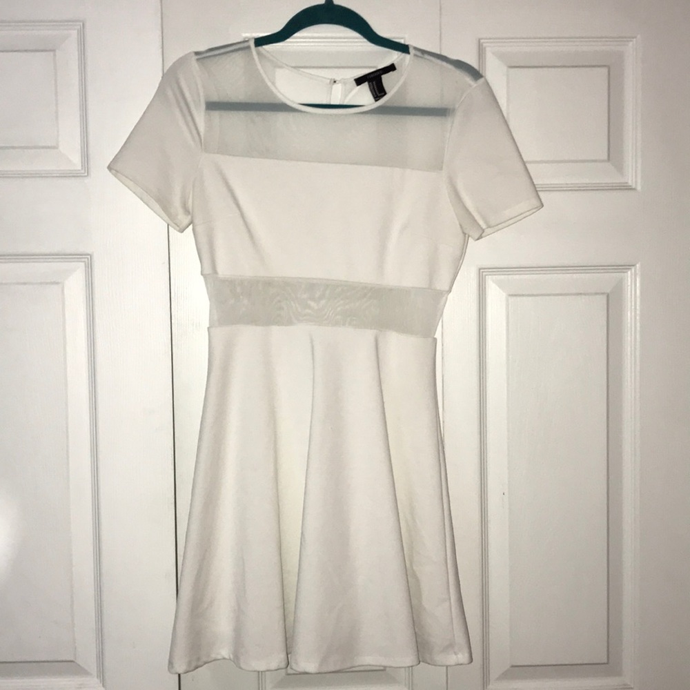 white dress